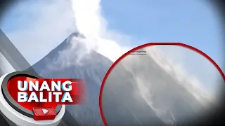 PHIVOLCS: Patuloy na naglalabas ng lava ang Bulkang Mayon | UB