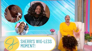 Sherri's Wig Falls Off on Live TV!| Sherri Shepherd