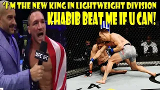 UFC 257: MICHAEL CHANDLER KNOCKOUT DAN HOOKER AND FURIOUSLY CALLS OUT MCGREGOR, POIRIER, AND KHABIB