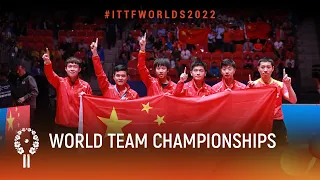 10 Days to Go to 2022 ITTF World Team Table Tennis Championships Finals Chengdu