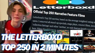 Reviewing as many movies from the Letterboxd top 250 as I can in 2 minutes