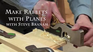 Making Rabbets with Planes