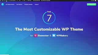 How to delete The7 demo content  #WordPress #Themes #The7