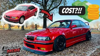 Building a BAGGED BMW E36 COST Breakdown!!