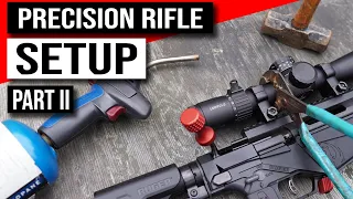How To Mount A Rifle Scope And Adjust Length Of Pull.