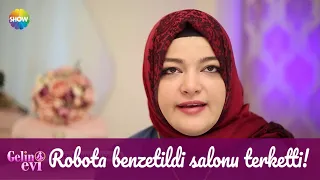 Robota benzetildi, salonu terk etti: Ben kötü oldum...