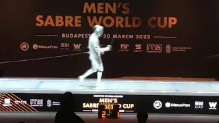 Budapest World Cup 2022 SMS - L4 - Kim Junghwan KOR v Szilagyi HUN