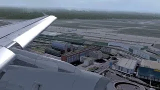 Lufthansa A319 Landing in Frankfurt  [FSX]