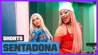 Luísa Sonza e Gloria Groove fazem a coreografia de 'sentaDONA (remix) s2' | TVZ Gloria Groove