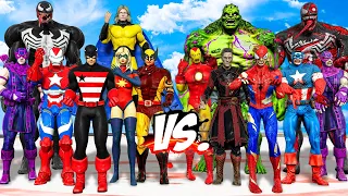 THE DARK AVENGERS vs THE AVENGERS ZOMBIE - EPIC SUPERHEROES WAR