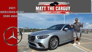 2021 Mercedes-Benz S500 Review and Test Drive | Matt The Car guy