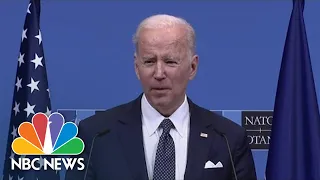 Biden Says U.S. Will Respond If Russia Uses Chemical Weapons