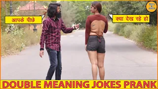 DOUBLE MEANING JOKES PRANK || EPISODE - 69 || FUNNY REACTION'S || DILLI K DILER