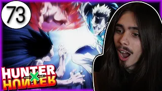 Gon vs.Gentrhu!! Bisky's Final Form?? Hunter x Hunter Episode 73 Reaction!!