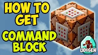 How to get command block in crafting and building