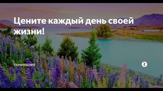 Цени каждый день своей жизни. Мотивация