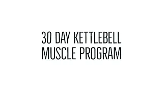 4 Week Kettlebell Program Double Gains | Free Workout