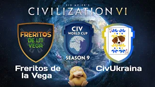 Freritos de la Vega vs CivUkraine | CWC Season 9 Civilization 6