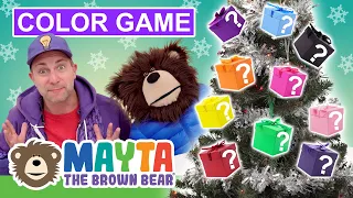 Fun Holiday Color Game with Mayta | Learning Colors for Toddlers