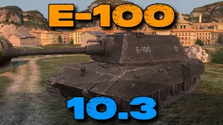 E-100 — В ОБНОВЛЕНИИ 10.3 🔥 Tanks Blitz