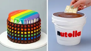 Quick & Easy Rainbow Chocolate Cake Recipes | Top 10 Satisfying Chocolate Cake Decorating Ideas