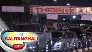 Drive-thru vaccination sa Quirino Grandstand sa Maynila, 24 oras na ang bakunahan | BT