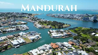 [4K Drone Video] Mandurah in Western Australia, best known for its Venetian-style canals!
