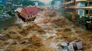 Most Destructive Flood Videos of Pakistan | Dangerous Stone Flood Clips 2022