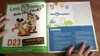 BONUS VIDEO!!! File91e Unboxes the Fall 2011 D23 magazine