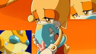 Sonic X Comparison: Cream Comforts Cheese After The Loss Of Emerl (Japanese VS English)