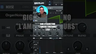 How to: Gigi D’Agostino “L’Amour Toujours” Lead in Serum #samsmyers #sounddesign #shorts