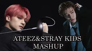 ATEEZ/STRAY KIDS - BOUNCY X GODS MENU X HALL OF FAME MASHUP