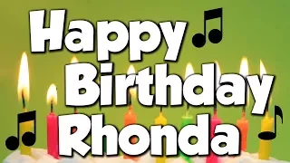 Happy Birthday Rhonda! A Happy Birthday Song!