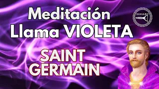 Meditación poderosa de Saint Germain Llama VIOLETA