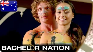 Nick & Brooke Try Body Painting! | Bachelor Australia