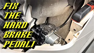 2011-2012 Ford F-150 3.5L Ecoboost Hard Brake Pedal: Electric Brake Vacuum Pump Replacement