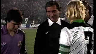 UEFA Cup 1985-86. Borussia Mönchengladbach - Real Madrid. Full Match (part 1 of 4).