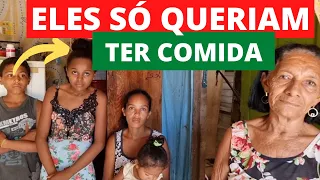 TENTE NÃO CHORAR! FAMÍLIA VIVE ISOLADA NO MEIO DO NADA E PRECISA DE AJUDA