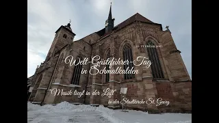 Schmalkalden- „Musik liegt in der Luft“ zum Weltgästeführertag am 21.02.21- Stadtkirche St. Georg