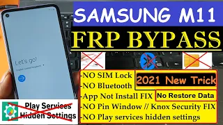 Samsung A11 Frp Bypass/Google Account Bypass 2021 Android 10 Q | Samsung A11 Frp Unlock New Security