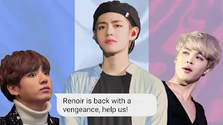 BTS Texts - Renoir is back [V's identity crisis 2]