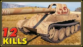 Rheinmetall Skorpion G - 12 Kills - World of Tanks Gameplay