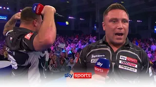 "The crowd are absolutely pathetic" | Gerwyn Price criticises crowd after quarter-final victory