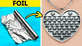 COOL DIY JEWELRY COMPILATION ? || Cheap And Fantastic Mini Crafts With Clay, Pop It, Epoxy And Glue