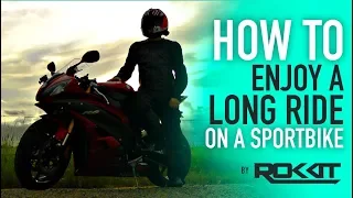 How to do LONG trips on a SPORTBIKE