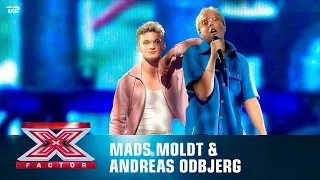 Mads Moldt & Andreas Odbjerg synger ‘Føler mig selv 100 & Hjem fra Fabrikken’ (Finale)