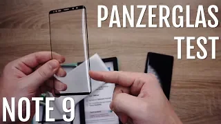 Samsung Galaxy Note 9 Panzerglas – Alle 5 Varianten im Test