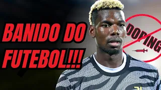 TRISTE!!! VEJA O QUE ACONTECEU COM PAUL POGBA FOI SUSPENSO E PODE NÃO VOLTAR MAIS JOGAR FUTEBOL!!!