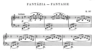 Mozart / Harris Goldsmith, 1968: Fantasia in D Minor KV 397 - MHS 910