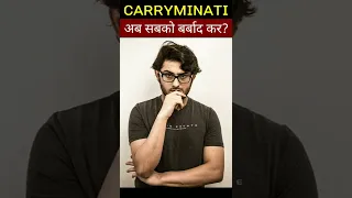 Carryminati का Break up💔 हो गया | खुलासा - सभी बच्चों का भविष्य खराब कर देगा🤯 #shorts #carryminati